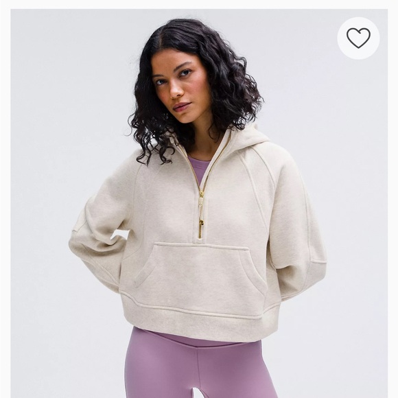 Lululemon oversized scuba half-zip hoodie (two) XS/S - Picture 2 of 9